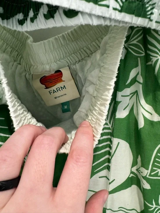 Farm Rio Macaw Green Elegance Crop and Maxi Set VGUC - Picture 5 of 10